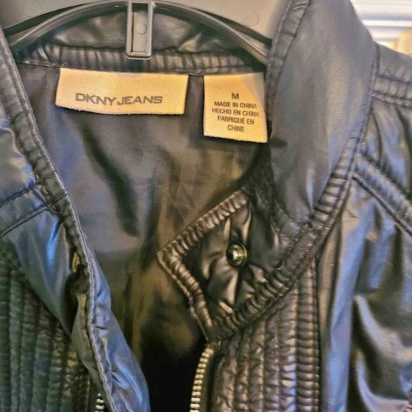 Moto style light nylon jacket - Picture 2 of 3